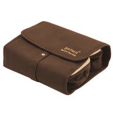 Load image into Gallery viewer, Barista Tool Bag in brown, closed